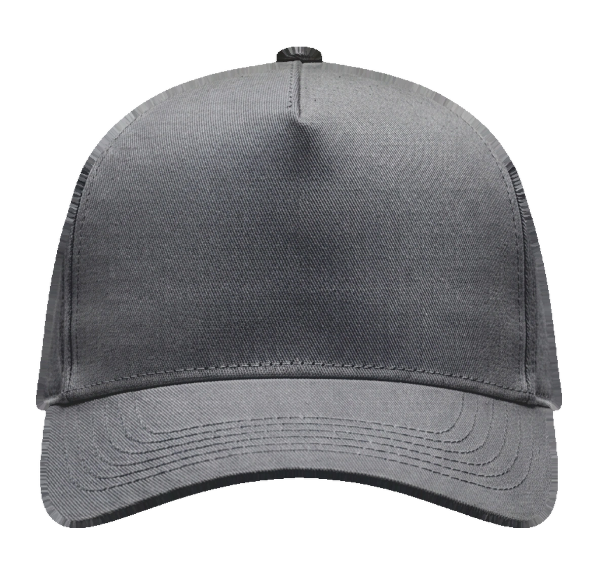 Premium Custom A-Frame Cap in grey
