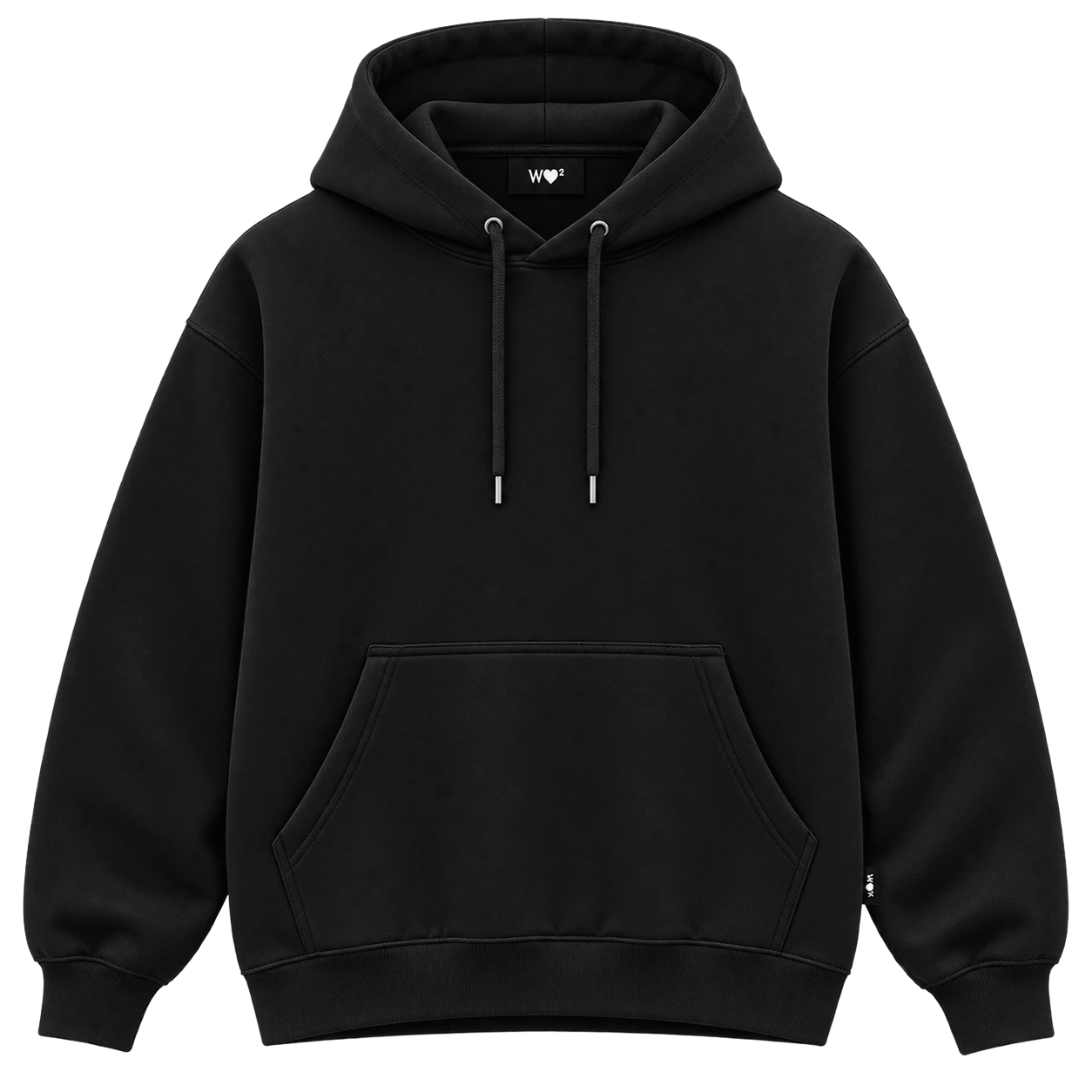 Premium Custom Hoodie in black