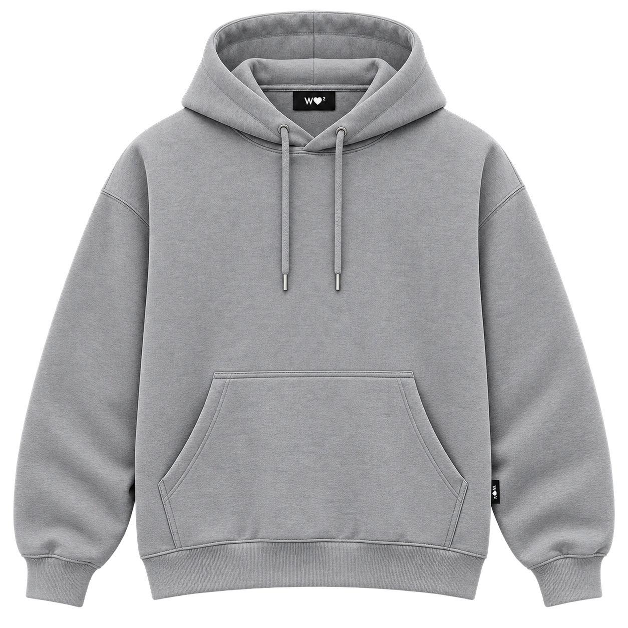 Premium Custom Hoodie in grey
