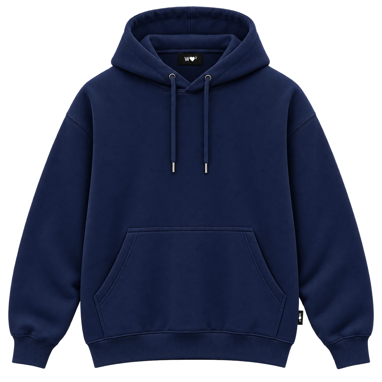 Premium Custom Hoodie in navy