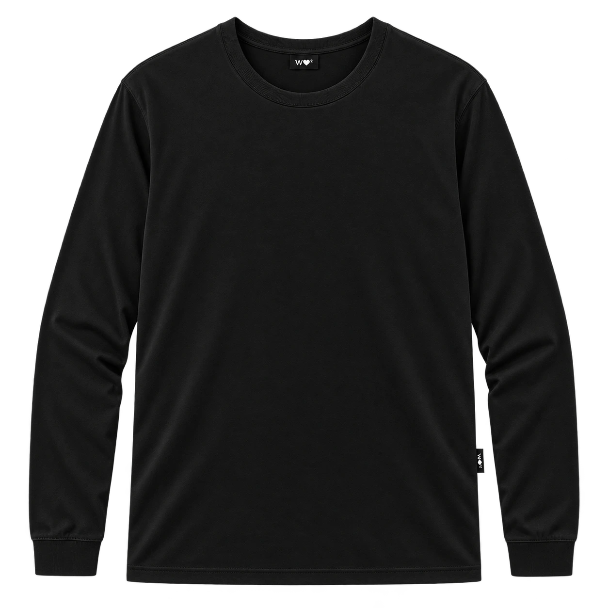 Premium Custom Long Sleeve in black