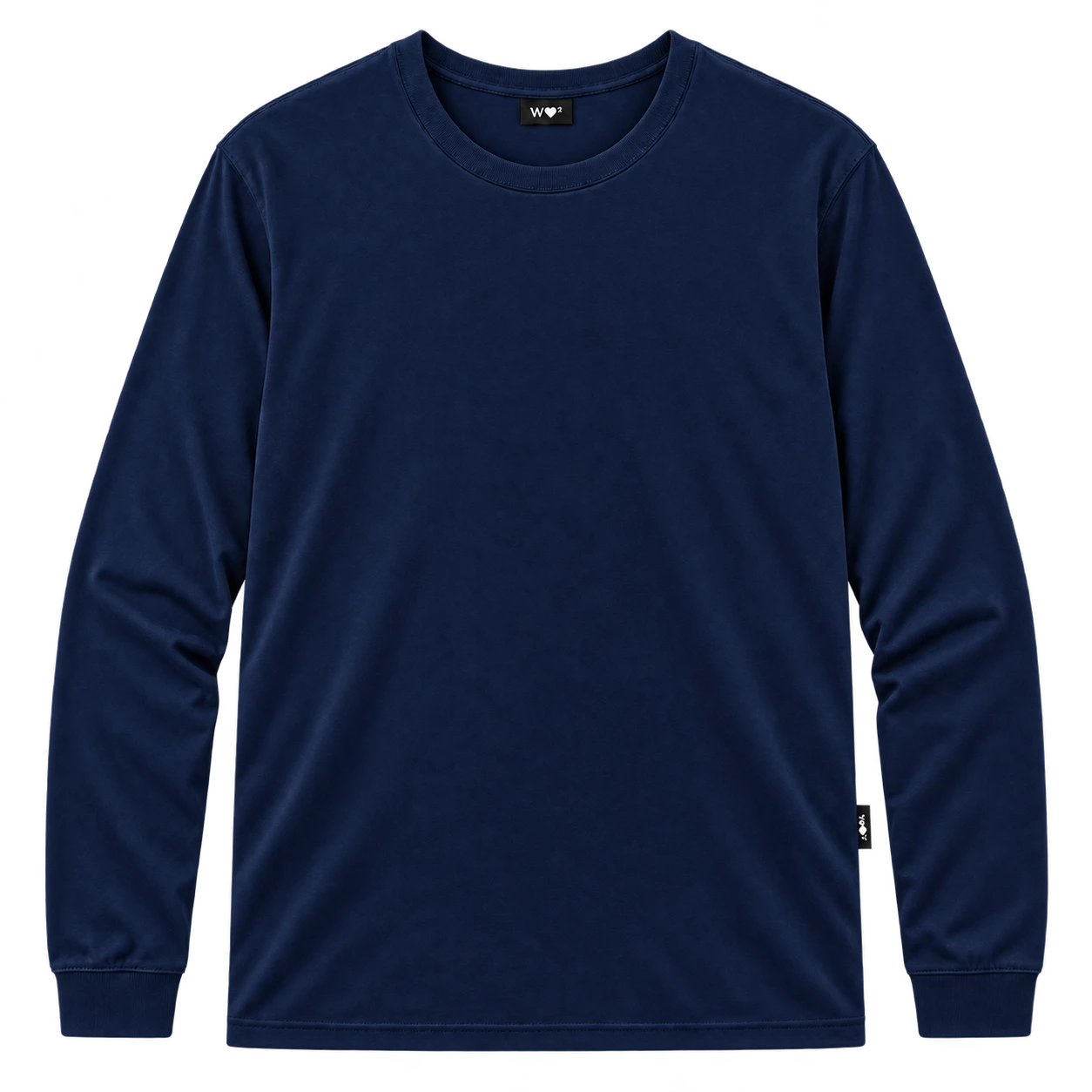 Premium Custom Long Sleeve in navy