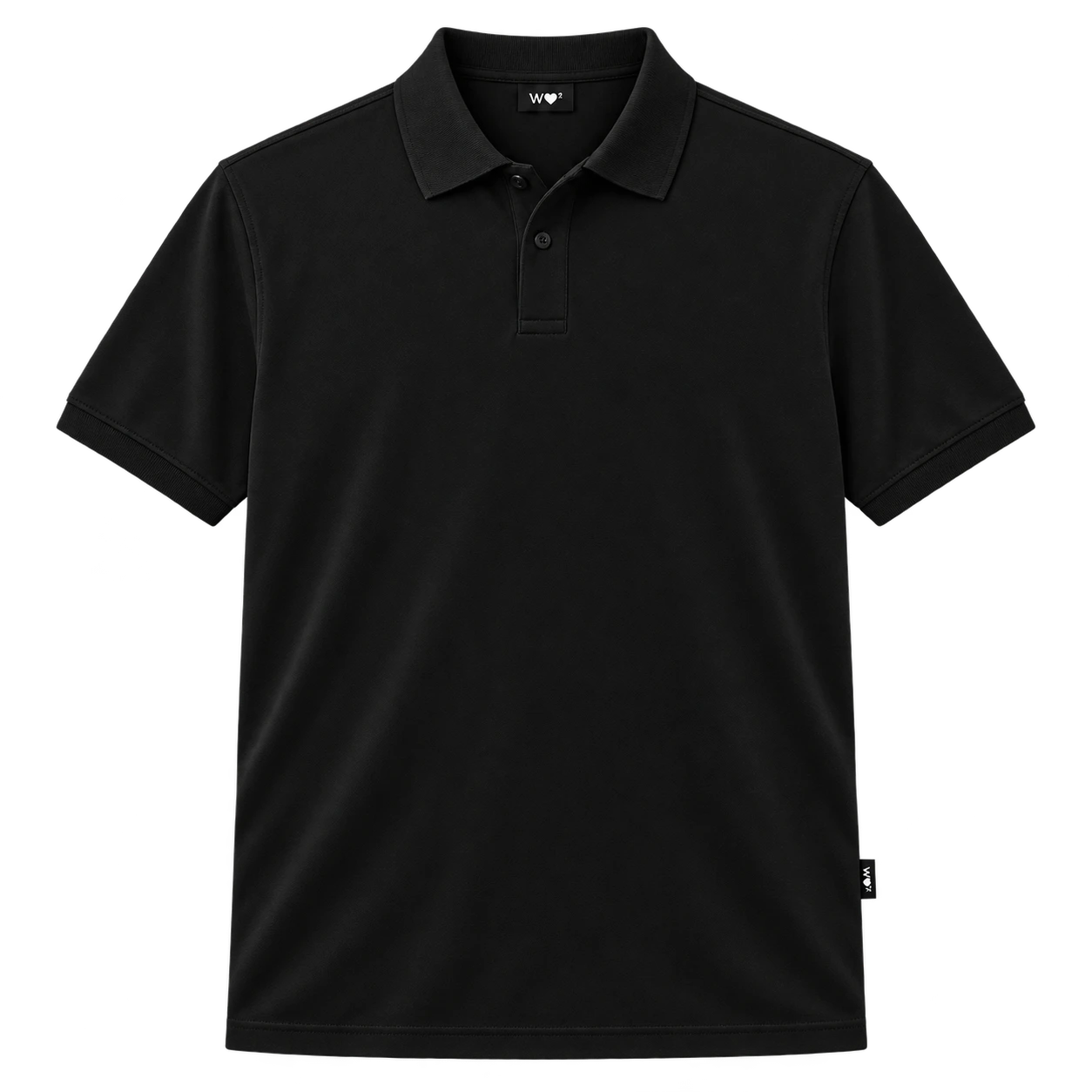 Premium Custom Polo in black