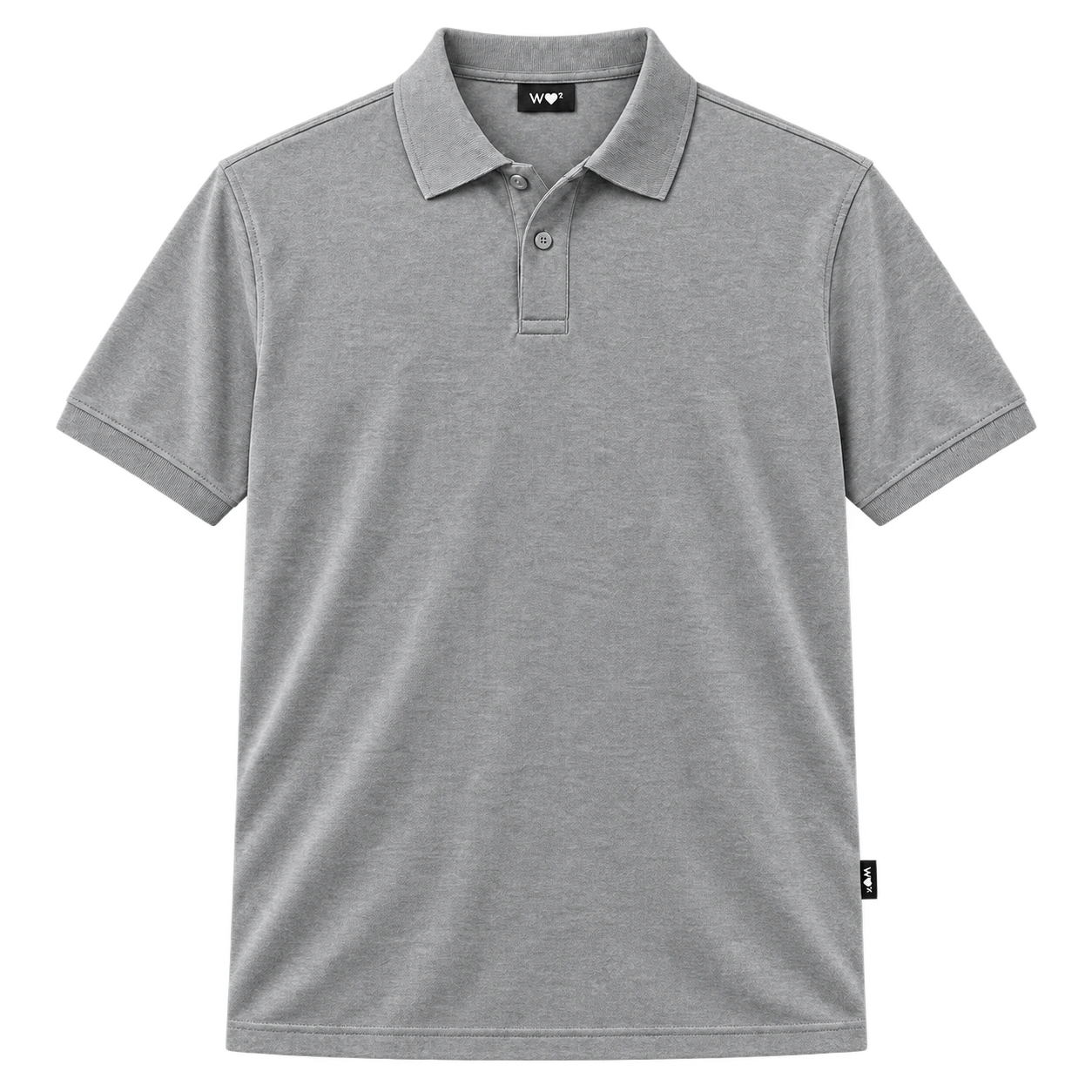 Premium Custom Polo in grey