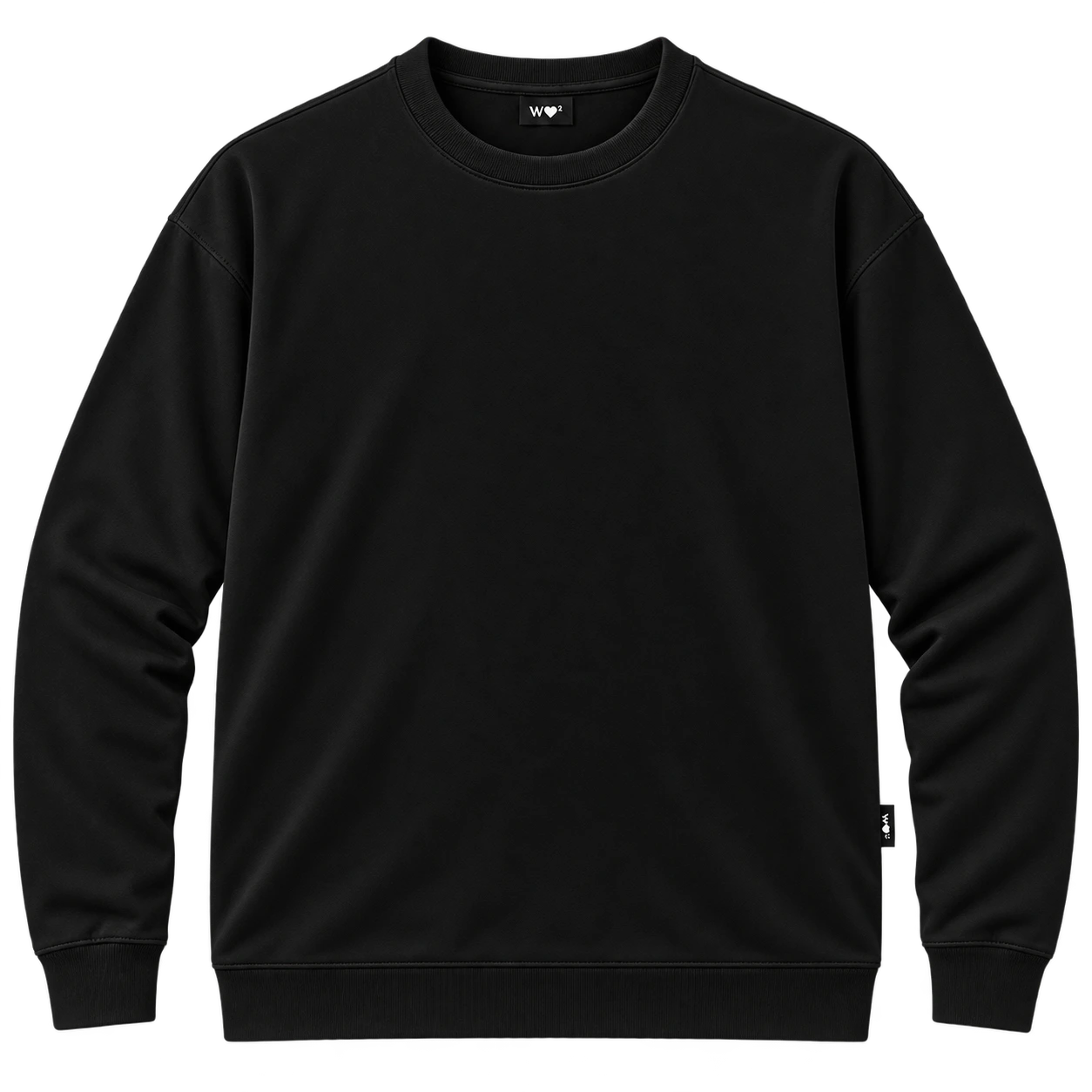 Premium Custom Sweatshirt in black