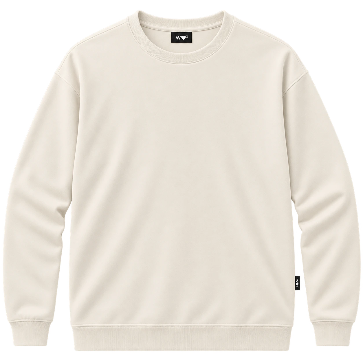 Premium Custom Sweatshirt in cream