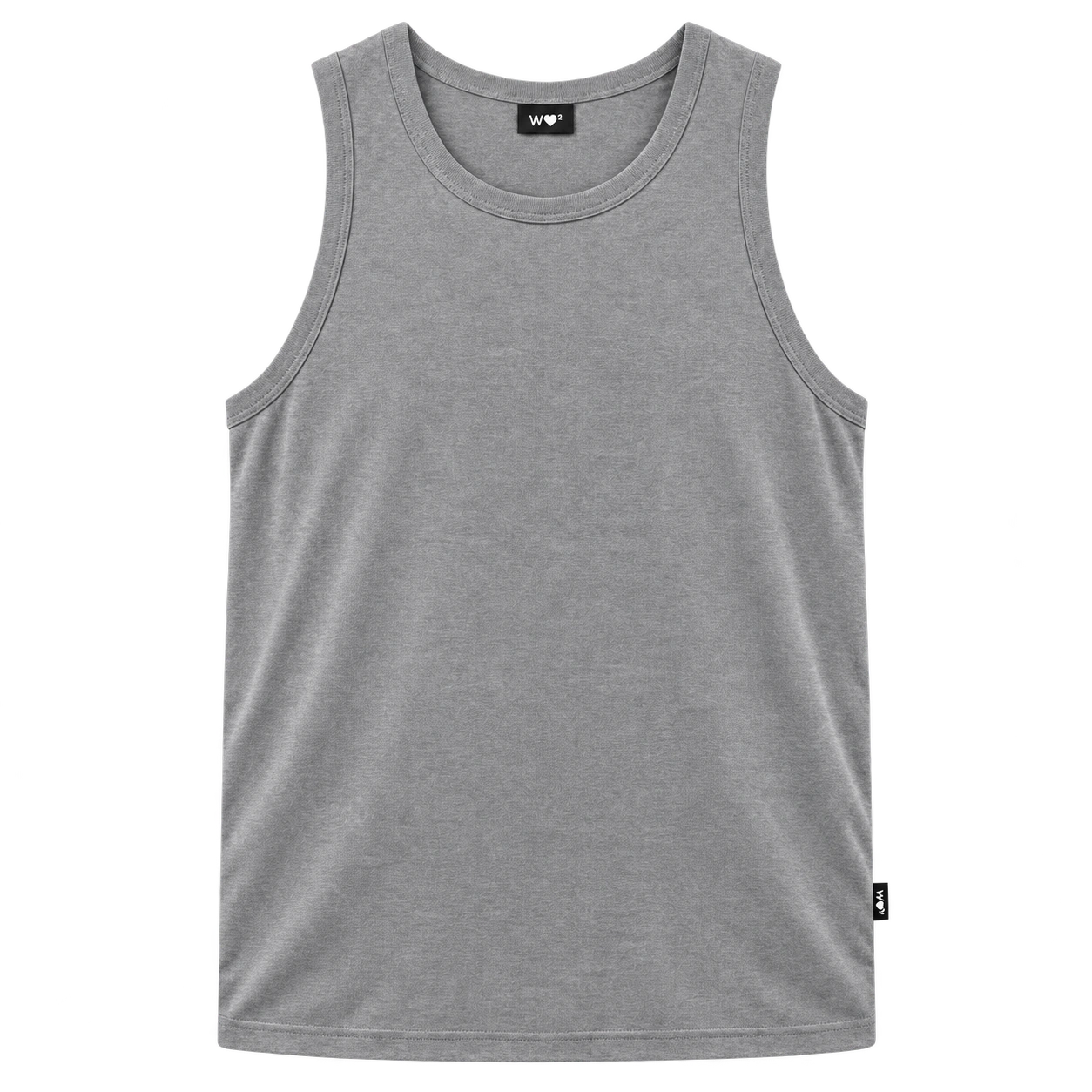 Premium Custom Tank Top in grey