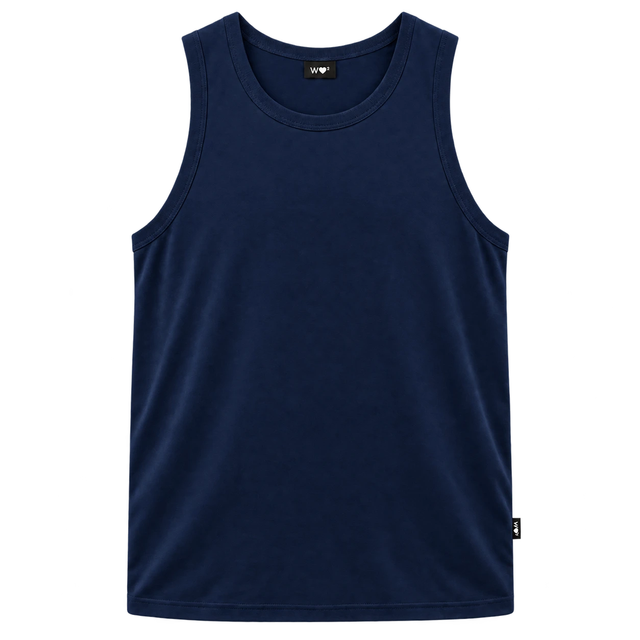 Premium Custom Tank Top in navy