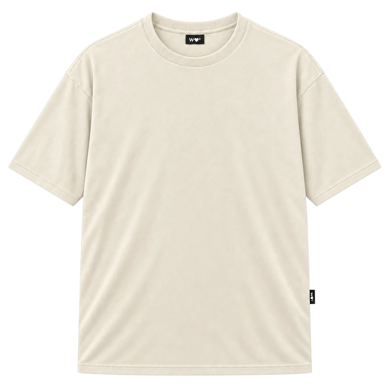 Premium Custom T-Shirt in cream